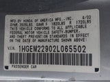 HONDA CIVIC EX 1HGEM22902L065502 снимка