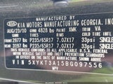 KIA SORENTO LX 5XYKT3A15BG097556 снимка