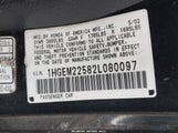 HONDA CIVIC LX 1HGEM22582L080097 снимка