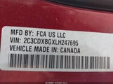 Dodge Charger Sxt Rwd 2C3CDXBGXLH247695 снимка