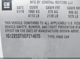 CHEVROLET MALIBU 1LT 1G1ZE5ST9GF214675 снимка