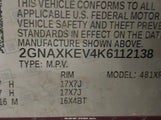 Chevrolet Equinox Lt 2GNAXKEV4K6112138 снимка