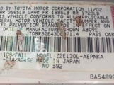 Toyota Corolla Le JTDBR32E430037114 fotografie