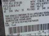 Ford F-150 Fx4 1FTFX1EF8EFB76825 снимка