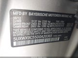 BMW X3 xDrive28I 5UXWX9C55D0A20365 снимка