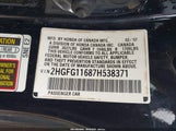 Honda Civic Lx 2HGFG11687H538371 снимка