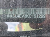 NISSAN ALTIMA 2.5 SL 1N4BL4EV3KC191299 снимка