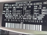 KIA SORENTO LX 5XYKTCA67FG585974 снимка