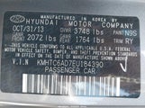 Hyundai Veloster Base W/Black KMHTC6AD7EU184390 снимка