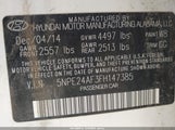 Hyundai Sonata Se 5NPE24AF3FH147385 снимка