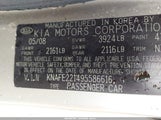 KIA SPECTRA EX KNAFE221495586616 fotografie