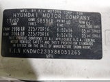 HYUNDAI ENTOURAGE GLS/LIMITED KNDMC233X86051265 снимка
