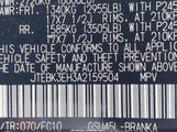 TOYOTA HIGHLANDER BASE V6 JTEBK3EH3A2159504 fotografie