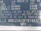 Kia Soul Lx KNDJ23AU3P7874832 снимка