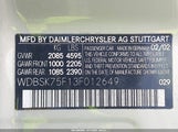 MERCEDES-BENZ SL-CLASS BASE (A5) WDBSK75F13F012649 снимка