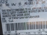 FORD F-150 XLT 1FTRW12W16FA91055 снимка