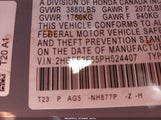 HONDA CIVIC SPORT 2HGFE2F55PH524407 снимка