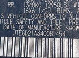 TOYOTA HIGHLANDER JTEGD21A340081454 снимка