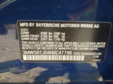 BMW 330I 3MW5R1J04N8C47788 снимка