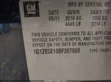 Chevrolet Malibu Ltz 1G1ZE5E10BF387990 снимка