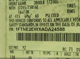 Ford E-250 Commercial/Recreational 1FTNE2EWXADA24588 снимка