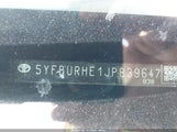 Toyota Corolla Le 5YFBURHE1JP839647 снимка