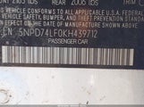 Hyundai Elantra Se 5NPD74LF0KH439712 снимка