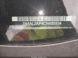 Nissan Altima 2.5 S 1N4AL2AP4CN495934 снимка