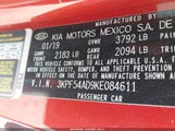 Kia Forte Ex 3KPF54AD9KE084611 снимка