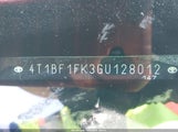 Toyota Camry Se 4T1BF1FK3GU128012 снимка