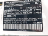 Mercedes-Benz Ml 350 4JGDA5JB4FA463818 снимка