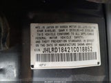HONDA CR-V LX JHLRD18421C018852 снимка