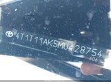 Toyota Camry Se 4T1T11AK5MU428754 снимка