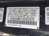 Acura Rl 3.5 JH4KA96613C002525 снимка