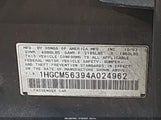 HONDA ACCORD 2.4 LX 1HGCM56394A024962 снимка