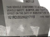 Chevrolet Volt Lt 1G1RC6S52HU217119 снимка