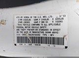 Honda Cr-V Lx SHSRD68423U104302 снимка