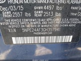 Hyundai Sonata Se 5NPE24AF3GH357941 снимка