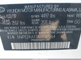 Hyundai Sonata Se 5NPE24AF0KH787564 снимка