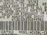 Toyota Camry Xle 4T1BE32K83U244983 снимка
