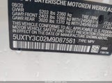 BMW X3 Sdrive30I 5UXTY3C02M9D87561 снимка