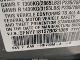 Honda Pilot Lx 5FNYF18157B021068 fotografie