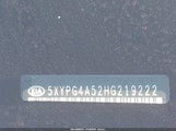 KIA SORENTO 3.3L LX 5XYPG4A52HG219222 fotografie