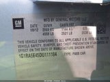 Chevrolet Volt 1G1RA6E45DU111184 снимка