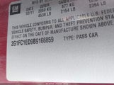 Chevrolet Camaro 2Lt 2G1FC1ED9B9166859 снимка