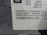 Chevrolet Malibu Ls 1G1ZB5ST6HF141730 снимка