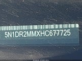 Nissan Pathfinder S 5N1DR2MMXHC677725 снимка