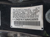 Honda Civic Lx 2HGFA1F56AH556909 снимка