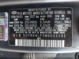 Kia Sorento Sx 5XYRK4LF5MG033102 снимка