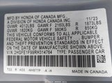 Honda Civic Touring 2HGFE1F99RH314764 снимка